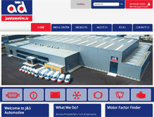 Tablet Screenshot of jsautomotive.ie